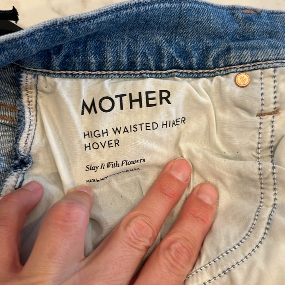 NWT Mother High Waisted Hiker Hover - Picture 4 of 8